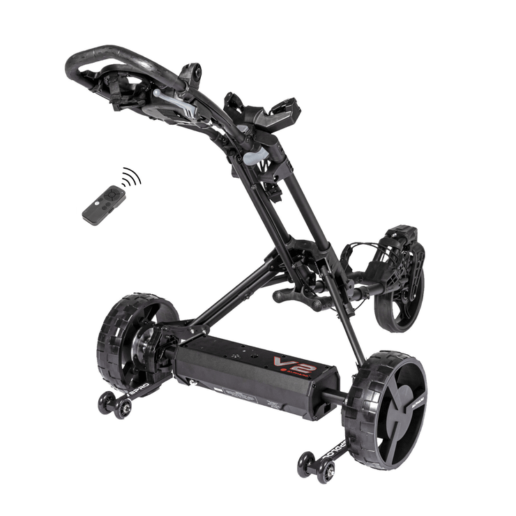 remote controlled golf push cart V2Pro + Omni Cart 